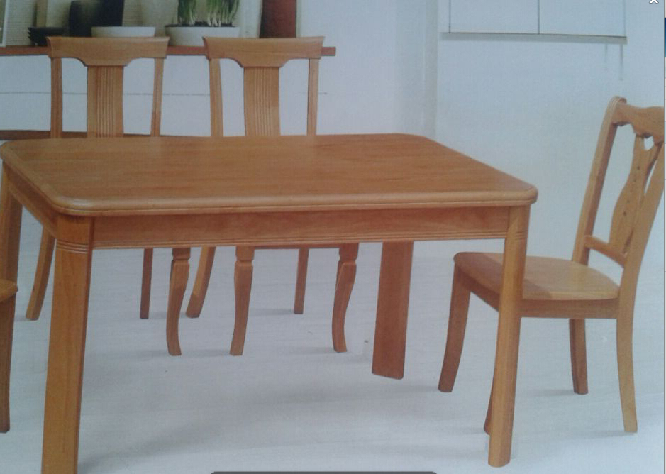 共枕实木餐桌2001